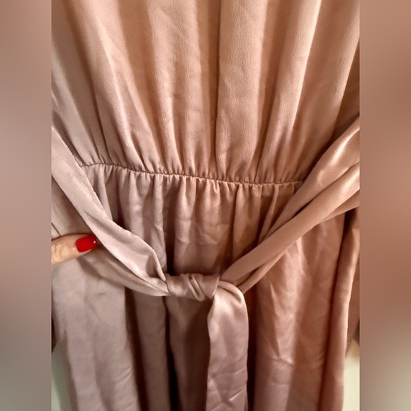 Express Blush Long Sleeve Mini Dress, Size Small - Picture 7 of 7